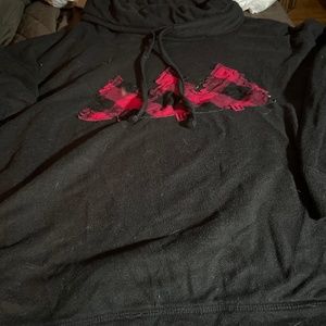 Buffalo plaid tree hoodie